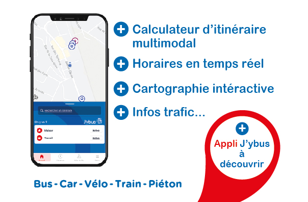 Nouvelle application J'ybus