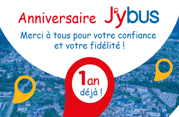 Lundi 14 Septembre : anniversaire J'ybus