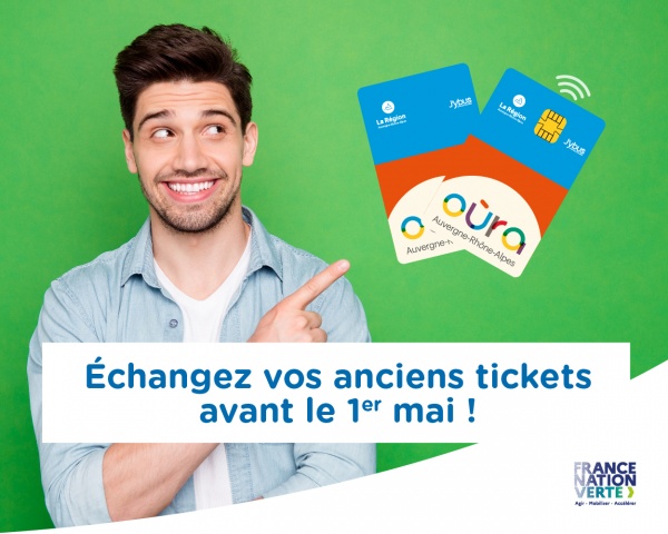 Échange anciens tickets