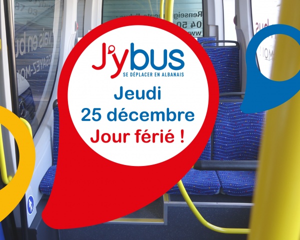 Jeudi 25 Décembre - Jour Férié 