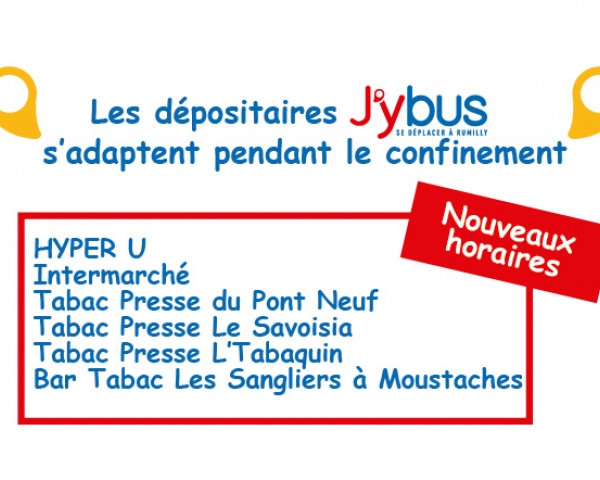 Dépositaires : ajustements horaires confinement
